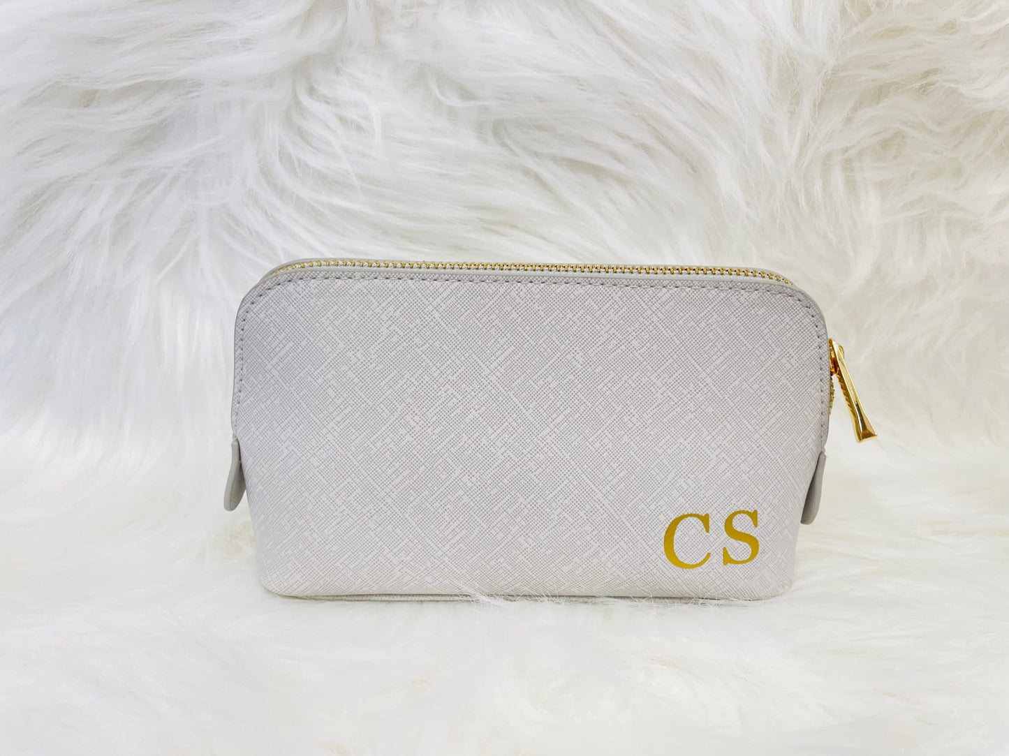 Chic Women's Personalised Crossbody Bag - Minimalistic, Boutique, Grey or Black