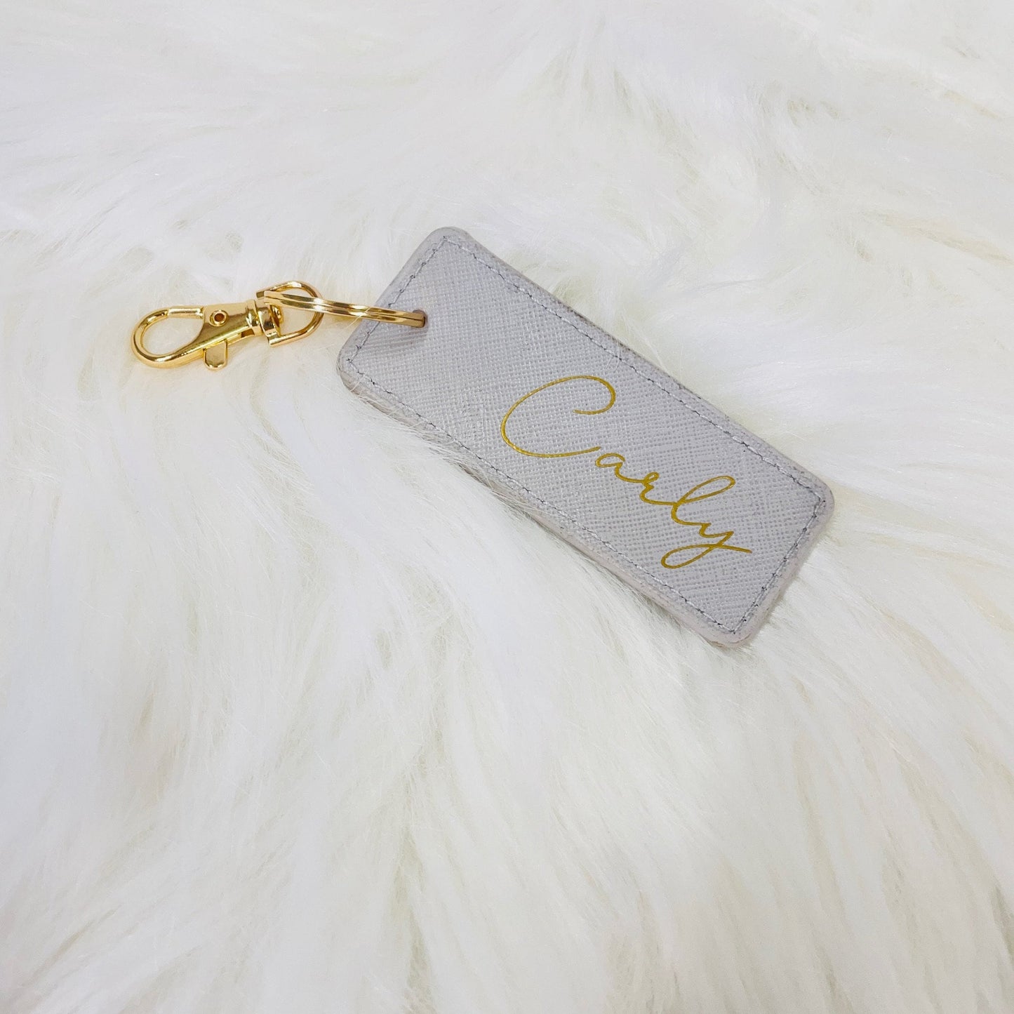 Chic Women's Personalised Crossbody Bag - Minimalistic, Boutique, Grey or Black