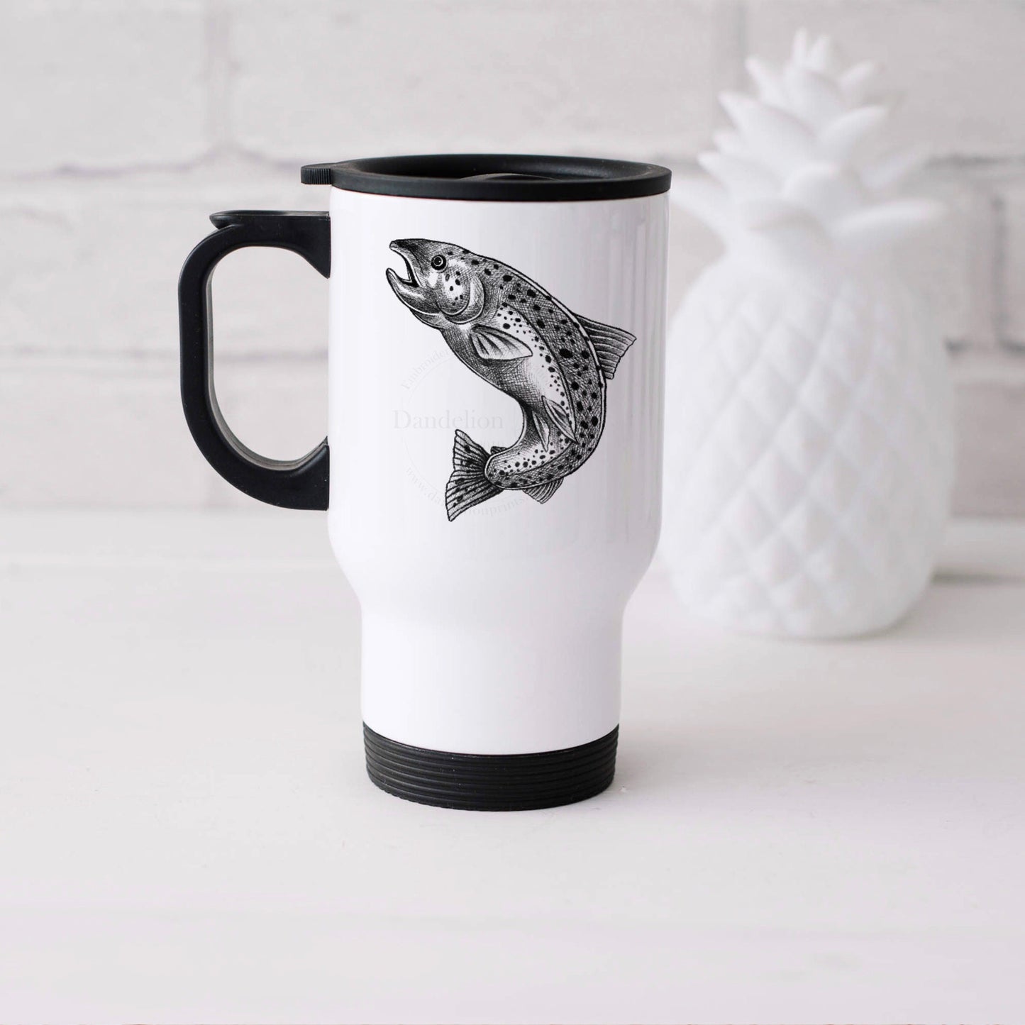 Fisherman's Delight: Stylish Salmon Design Printed Accessories for Anglers