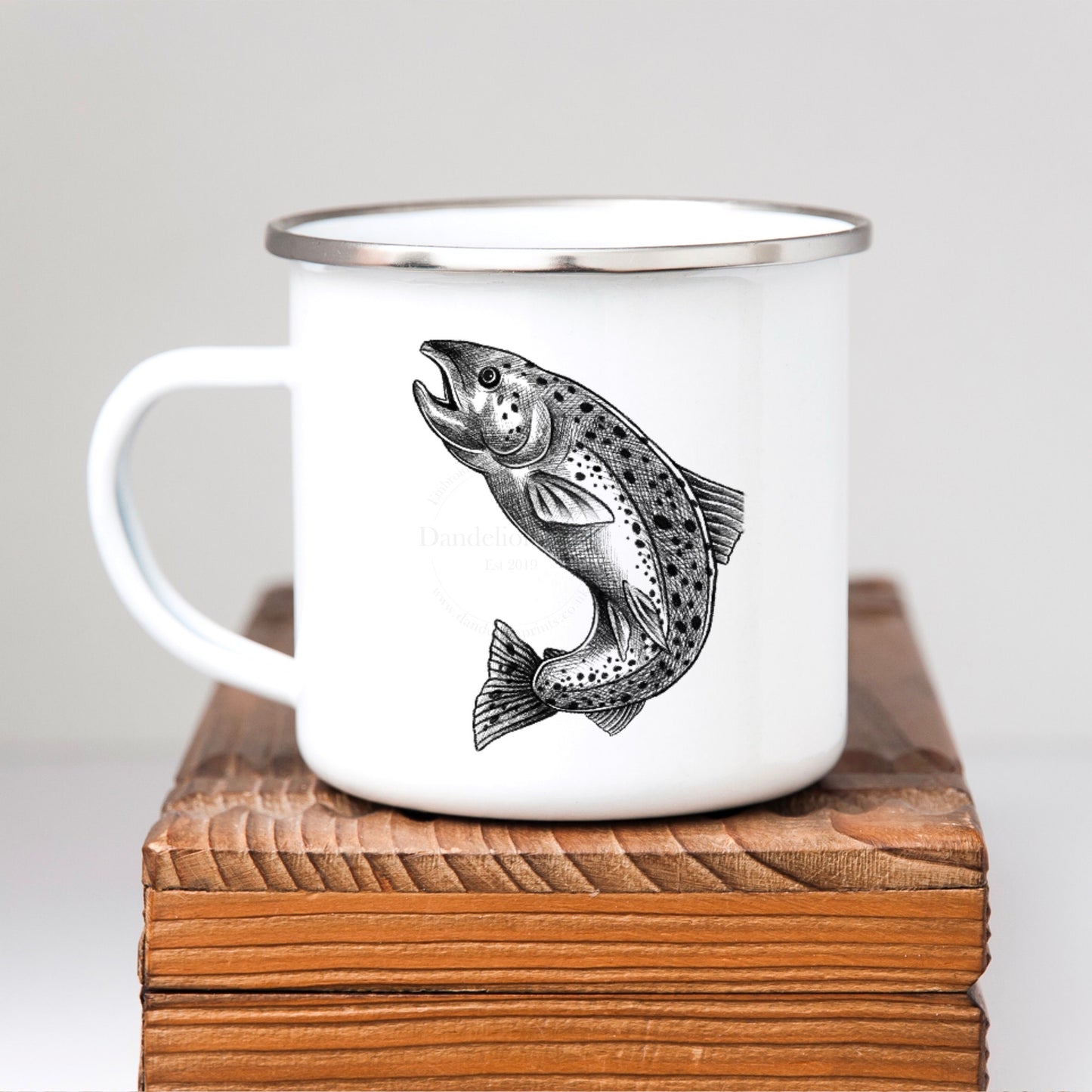 Fisherman's Delight: Stylish Salmon Design Printed Accessories for Anglers