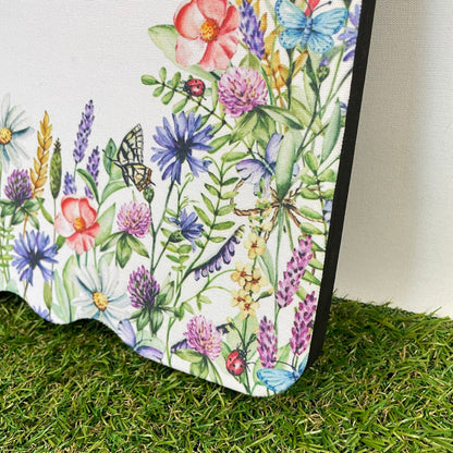 Wildflower Personalised Kneeling Pad Protect Your Knees with a DIY Gardening Kneeling Pad – Perfect for DIY enthusiasts!